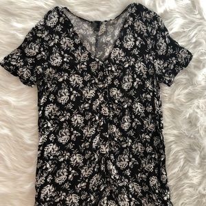 Forever 21 Floral Romper
